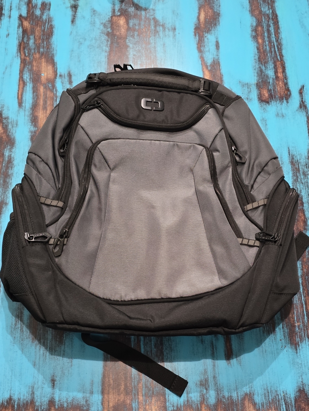 OGIO Gray and Black Laptop Backpack